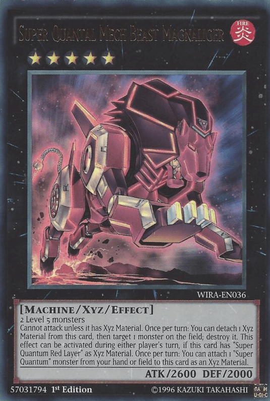 Super Quantal Mech Beast Magnaliger [WIRA-EN036] Ultra Rare - Doe's Cards