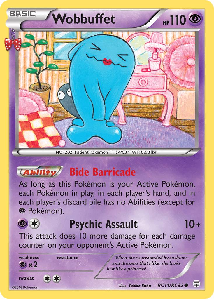 Wobbuffet (RC11/RC32) [XY: Generations] - Doe's Cards