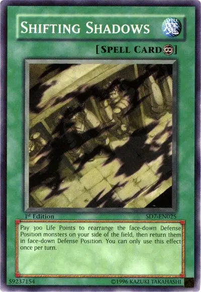 Shifting Shadows [SD7-EN025] Common - Doe's Cards