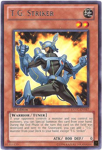 T.G. Striker [EXVC-EN017] Rare - Doe's Cards