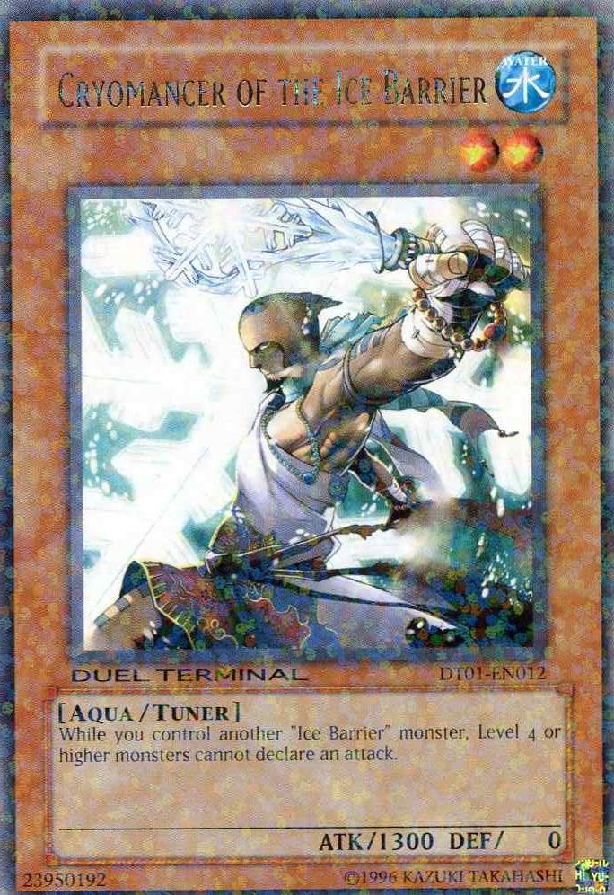 Cryomancer of the Ice Barrier [DT01-EN012] Rare - Doe's Cards