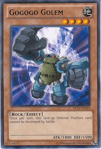 Gogogo Golem (Green) [DL15-EN010] Rare - Doe's Cards