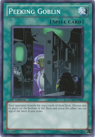 Peeking Goblin [GENF-EN062] Common - Doe's Cards