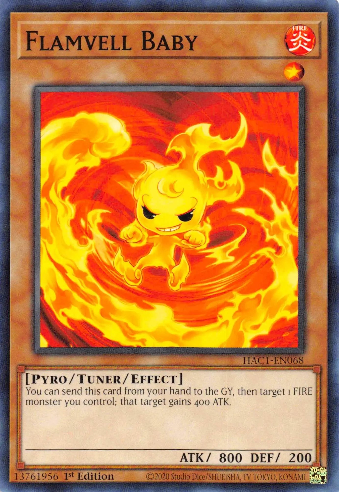 Flamvell Baby [HAC1-EN068] Common - Doe's Cards