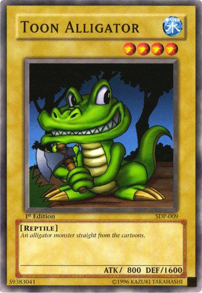 Toon Alligator [SDP-009] Common - Doe's Cards