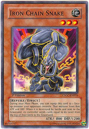 Iron Chain Snake [CSOC-EN018] Common - Doe's Cards