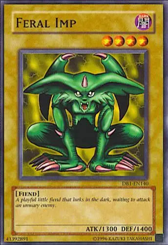 Feral Imp [DB1-EN140] Common - Doe's Cards