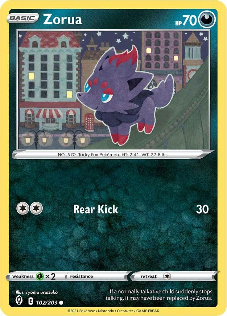 Zorua (102/203) [Sword & Shield: Evolving Skies] - Doe's Cards