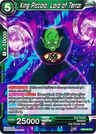 King Piccolo, Lord of Terror (Starter Deck - The Guardian of Namekians) (SD4-04) [Colossal Warfare] - Doe's Cards