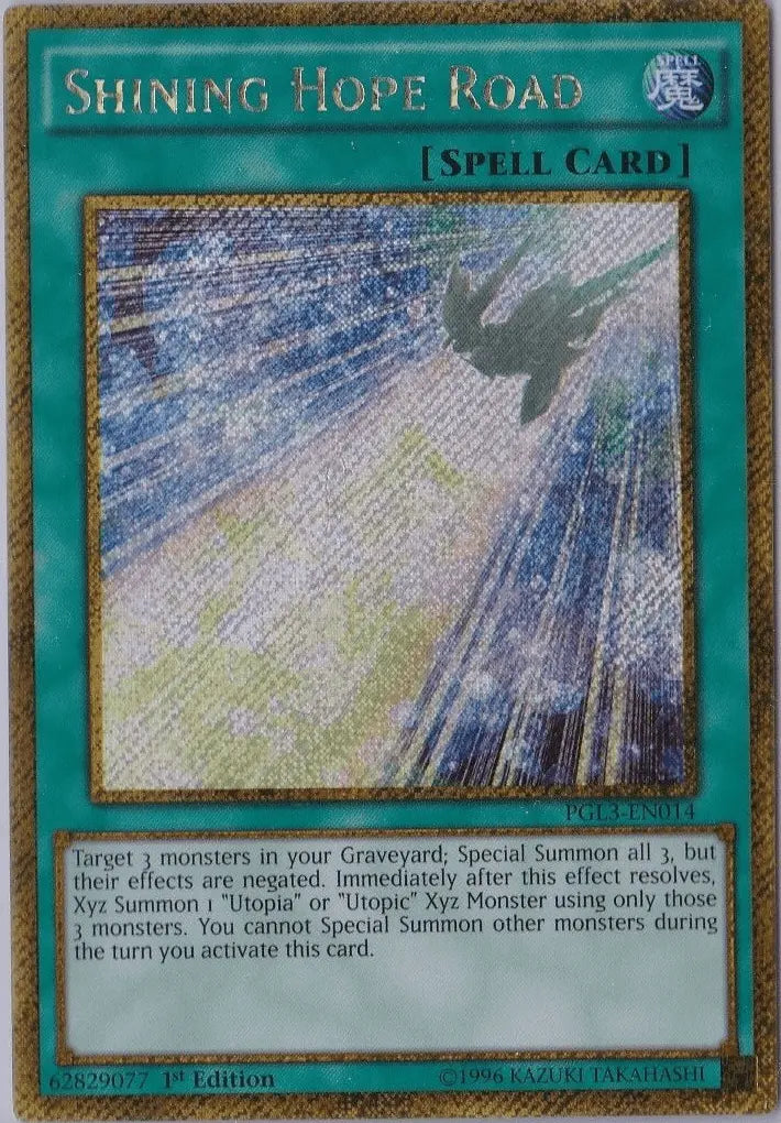 Shining Hope Road [PGL3-EN014] Gold Secret Rare - Doe's Cards