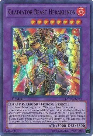 Gladiator Beast Heraklinos [LCGX-EN253] Super Rare - Doe's Cards