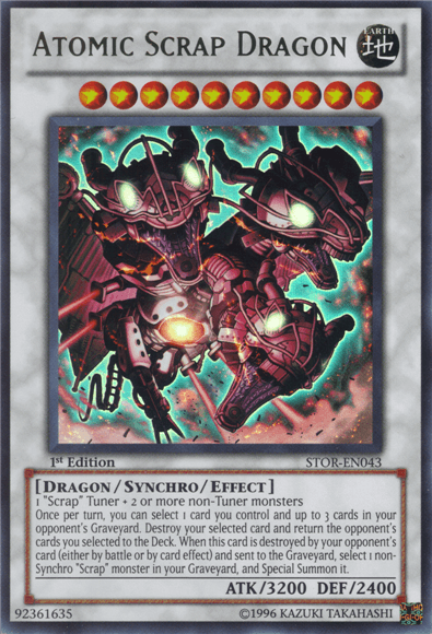 Atomic Scrap Dragon [STOR-EN043] Ultra Rare - Doe's Cards