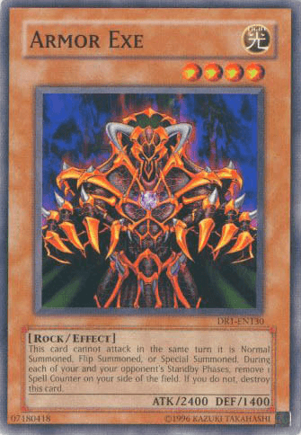 Armor Exe [DR1-EN130] Common - Doe's Cards