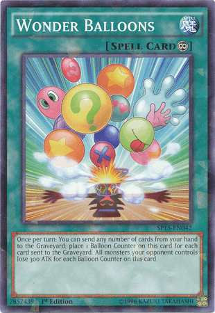 Wonder Balloons [SP15-EN042] Shatterfoil Rare - Doe's Cards