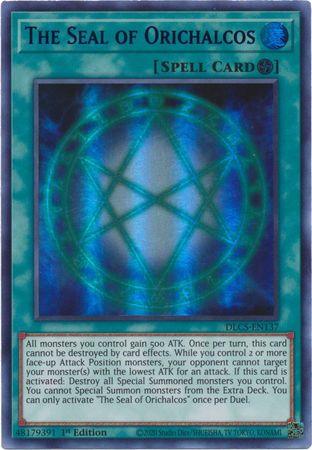 The Seal of Orichalcos (Purple) [DLCS-EN137] Ultra Rare - Doe's Cards