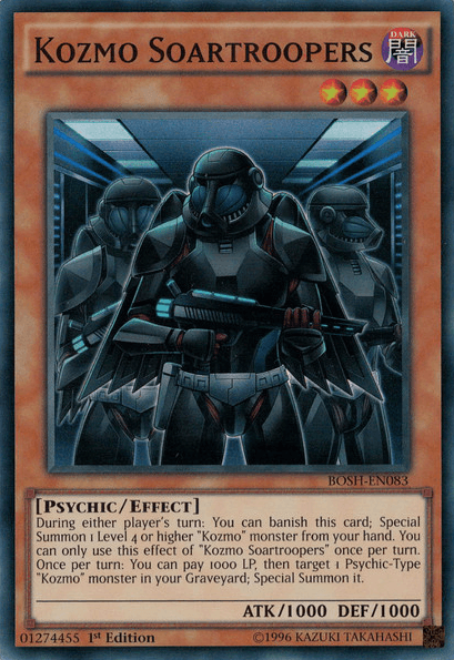 Kozmo Soartroopers [BOSH-EN083] Super Rare - Doe's Cards