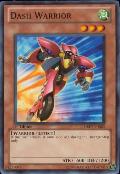 Dash Warrior [DREV-EN003] Common - Doe's Cards