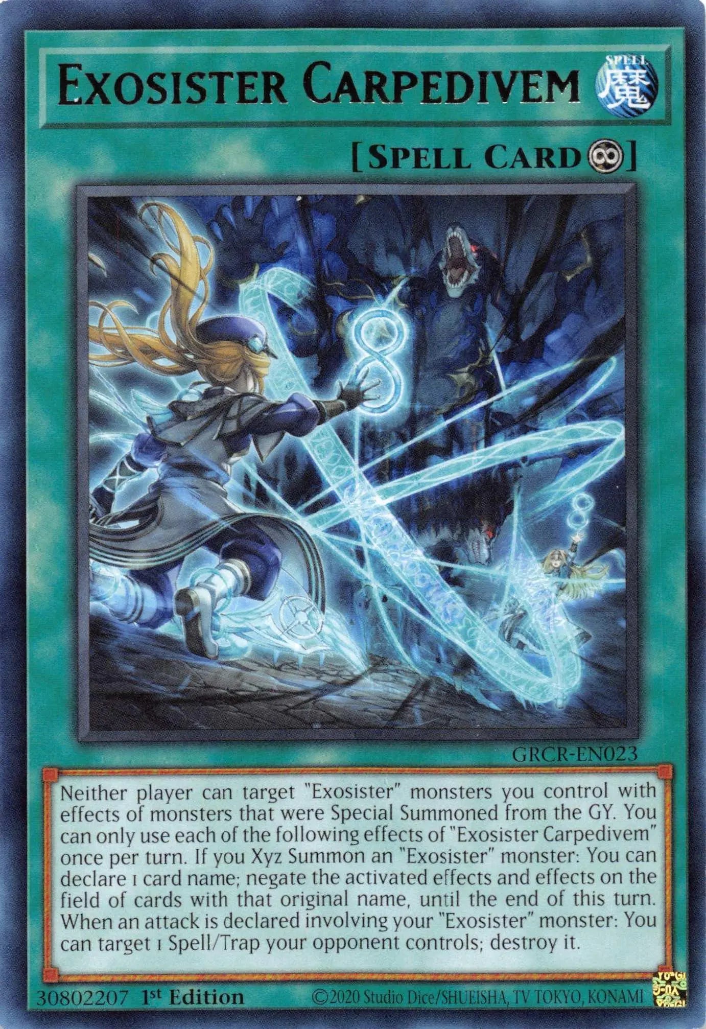 Exosister Carpedivem [GRCR-EN023] Rare - Doe's Cards