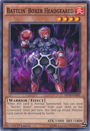 Battlin' Boxer Headgeared [MP14-EN002] Common - Doe's Cards