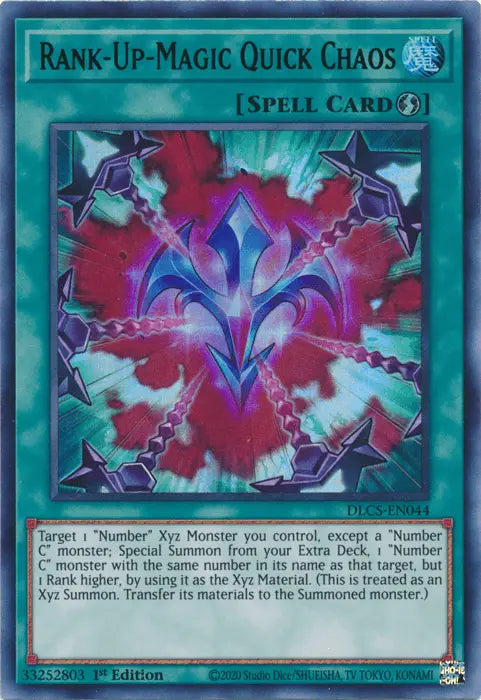 Rank-Up-Magic Quick Chaos (Green) [DLCS-EN044] Ultra Rare - Doe's Cards