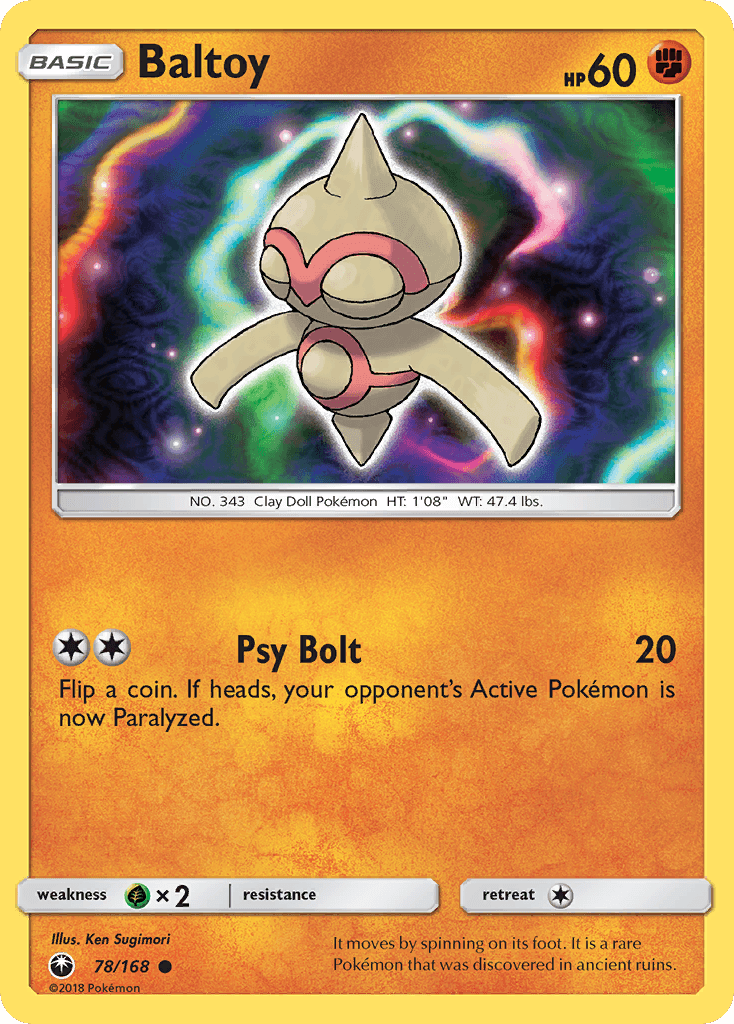 Baltoy (78/168) [Sun & Moon: Celestial Storm] - Doe's Cards