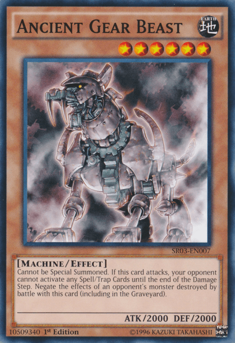 Ancient Gear Beast [SR03-EN007] Common - Doe's Cards