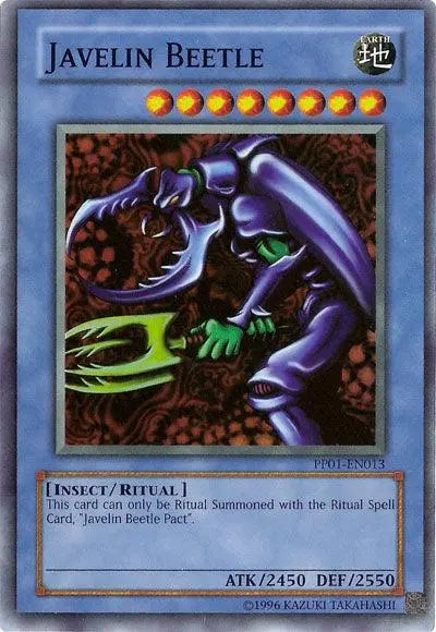 Javelin Beetle [PP01-EN013] Super Rare - Doe's Cards