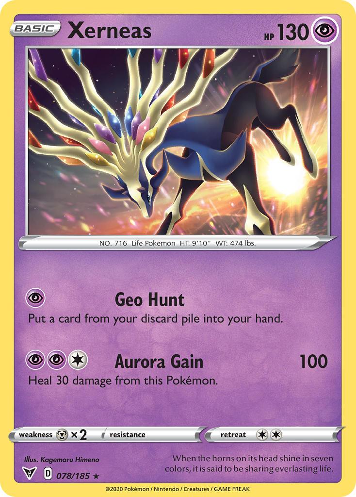 Xerneas (078/185) [Sword & Shield: Vivid Voltage] - Doe's Cards