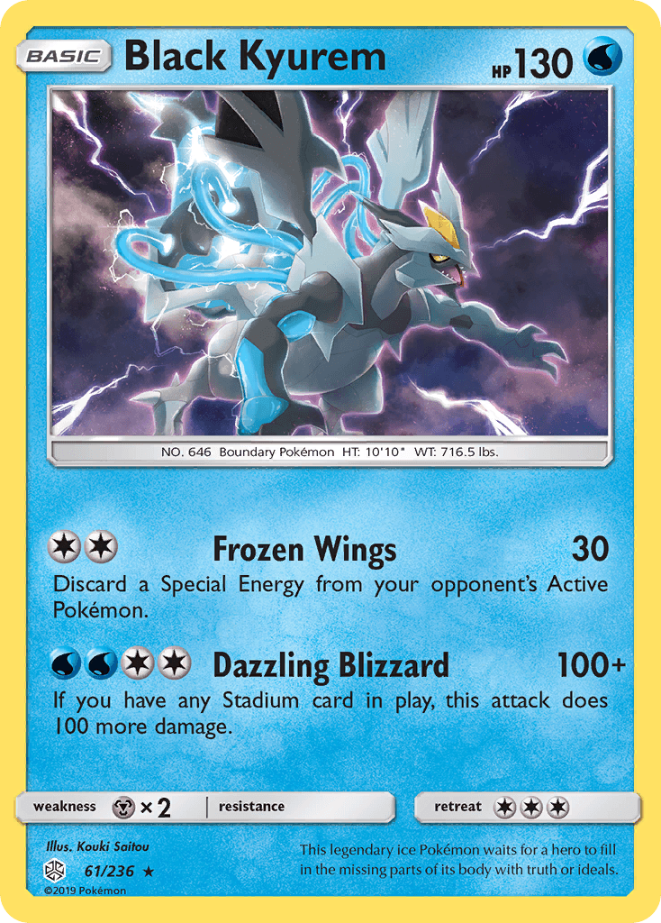 Black Kyurem (61/236) [Sun & Moon: Cosmic Eclipse] - Doe's Cards