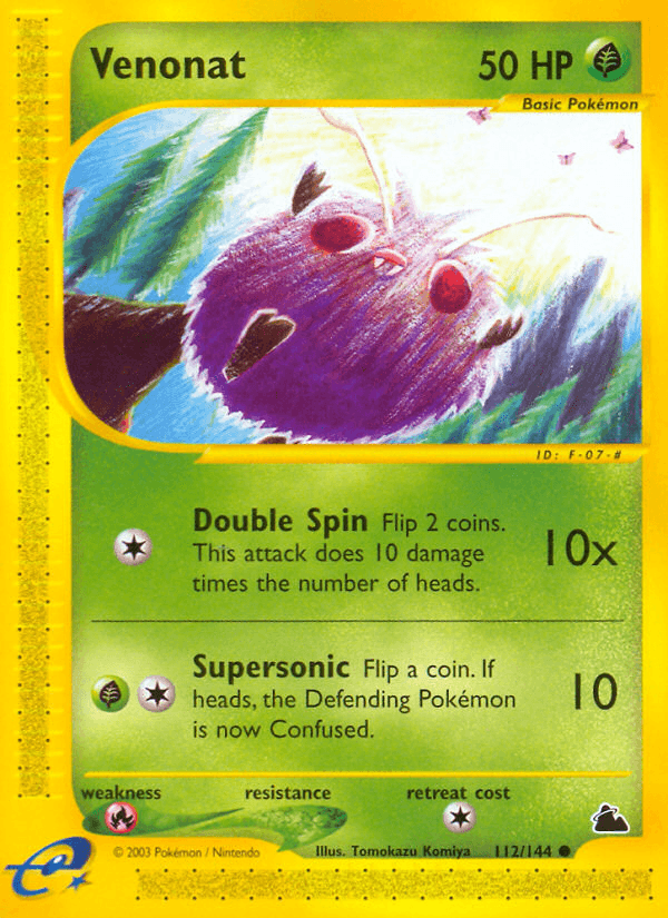 Venonat (112/144) [Skyridge] - Doe's Cards