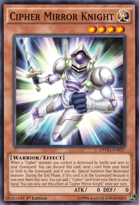 Cipher Mirror Knight [DPDG-EN037] Common - Doe's Cards