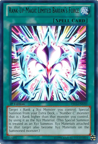 Rank-Up-Magic Limited Barian's Force [YS13-ENV02] Ultra Rare - Doe's Cards
