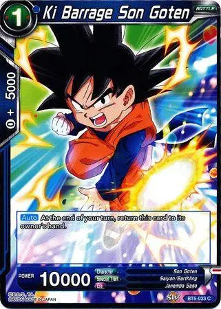 Ki Barrage Son Goten (BT5-033) [Miraculous Revival] - Doe's Cards