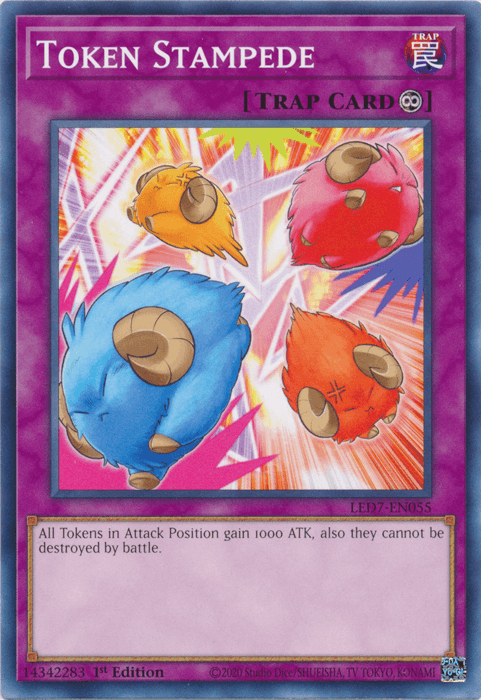 Token Stampede [LED7-EN055] Common - Doe's Cards