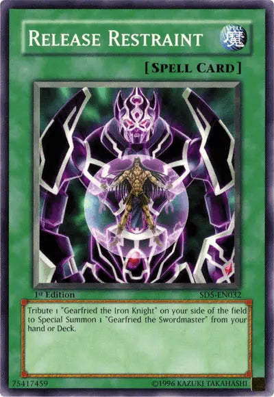 Release Restraint [SD5-EN032] Common - Doe's Cards