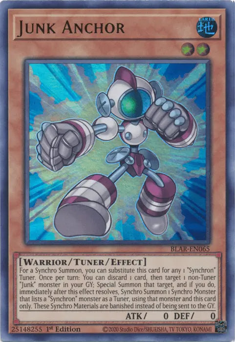 Junk Anchor [BLAR-EN065] Ultra Rare - Doe's Cards