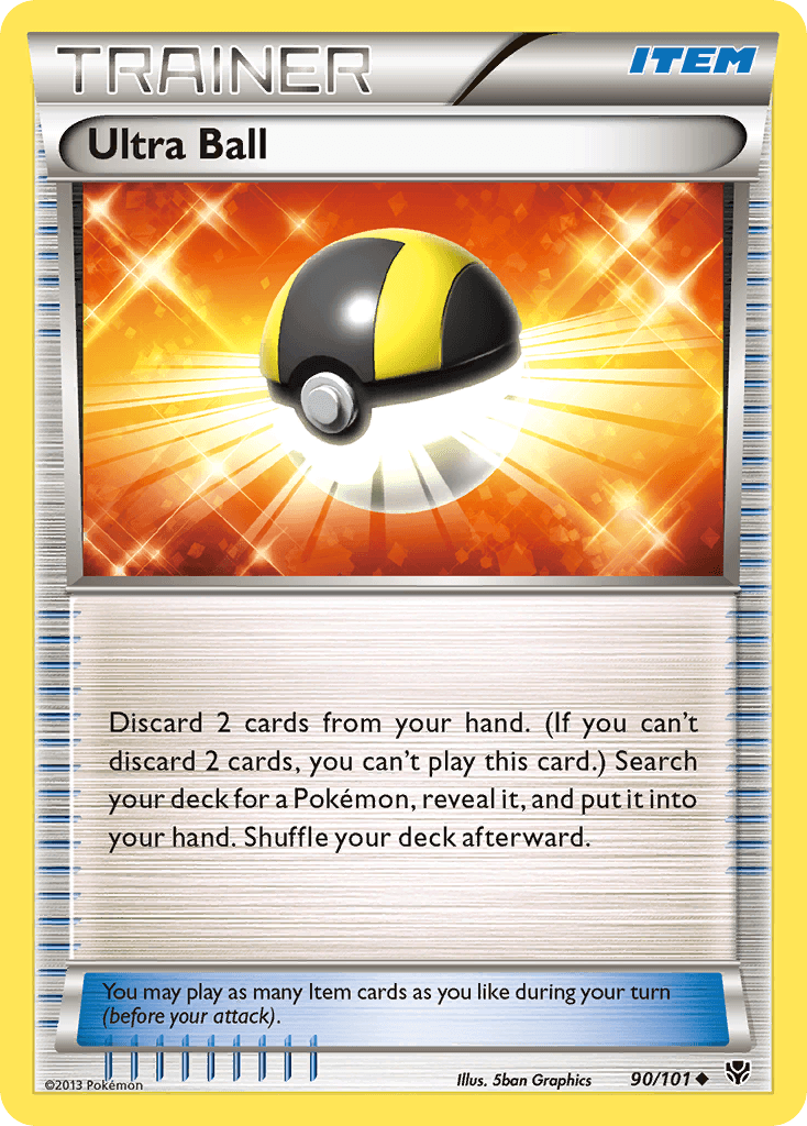 Ultra Ball (90/101) [Black & White: Plasma Blast] - Doe's Cards