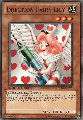 Injection Fairy Lily [GLD4-EN009] Common - Doe's Cards