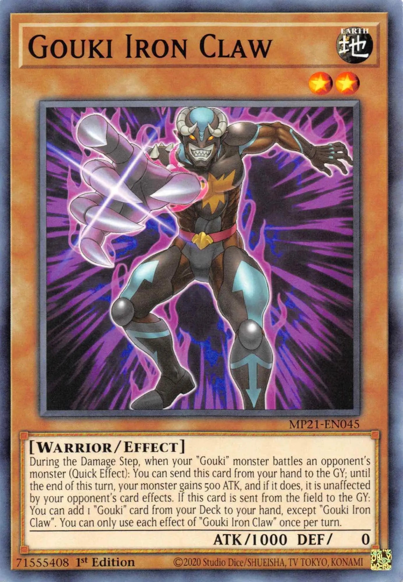 Gouki Iron Claw [MP21-EN045] Common - Doe's Cards