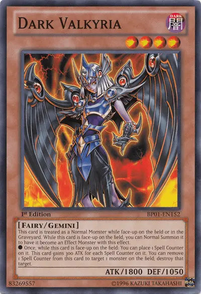 Dark Valkyria [BP01-EN152] Common - Doe's Cards
