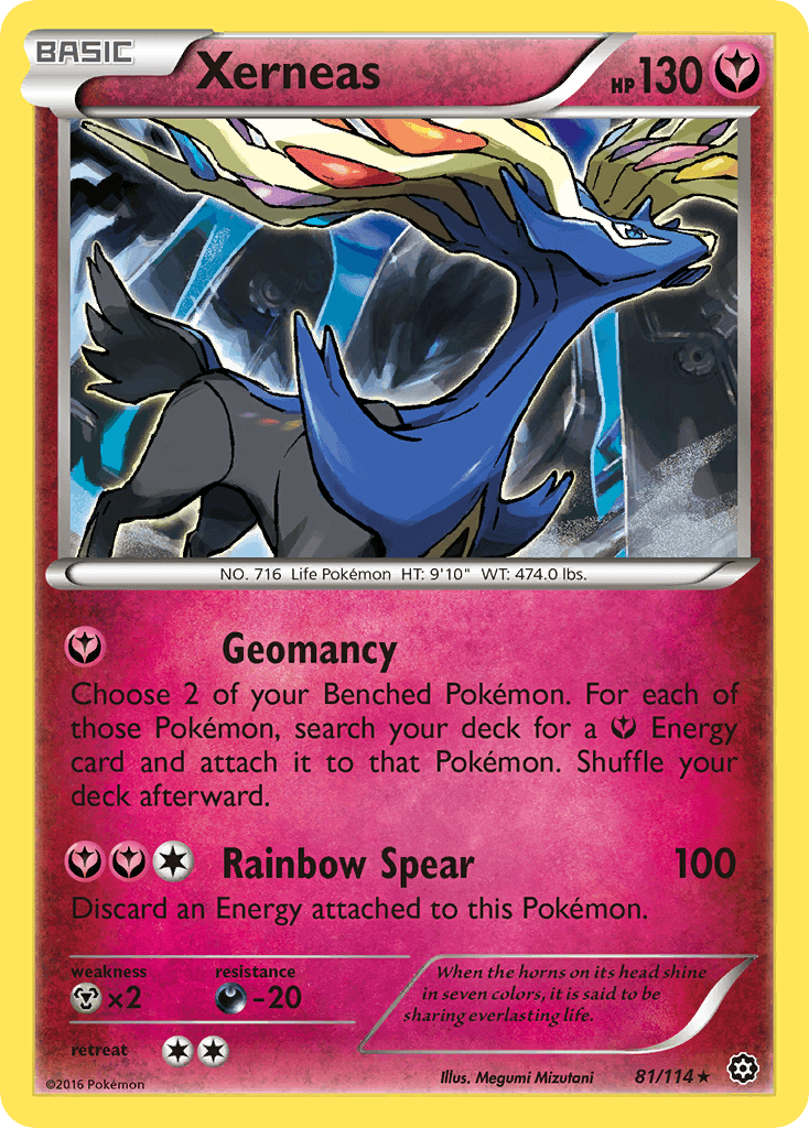 Xerneas (81/114) [XY: Steam Siege] - Doe's Cards