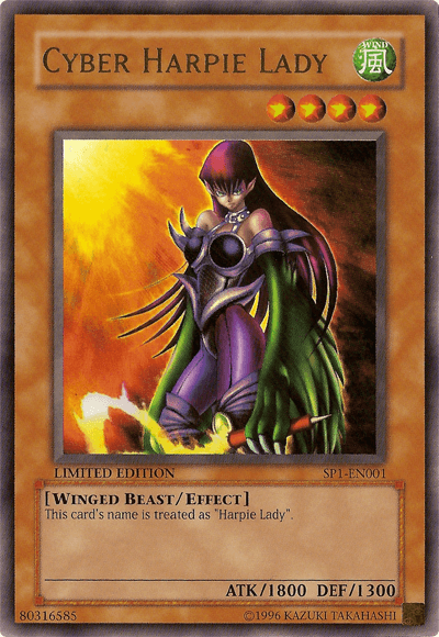 Cyber Harpie Lady [SP1-EN001] Ultra Rare - Doe's Cards