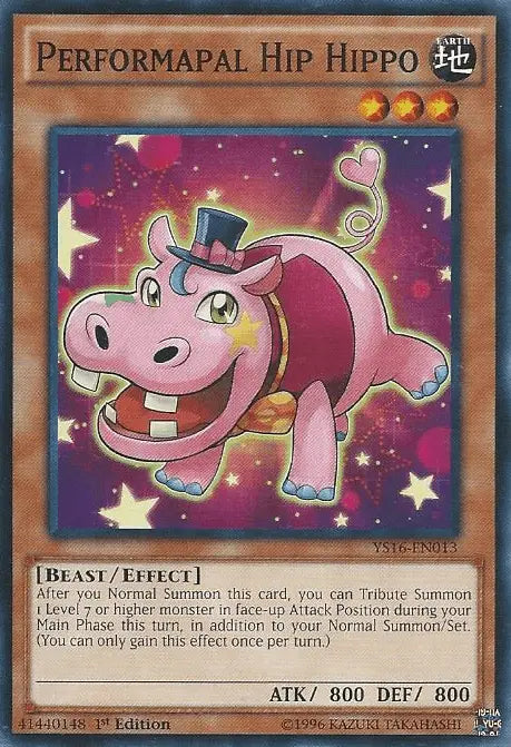 Performapal Hip HIppo [YS16-EN013] Common - Doe's Cards
