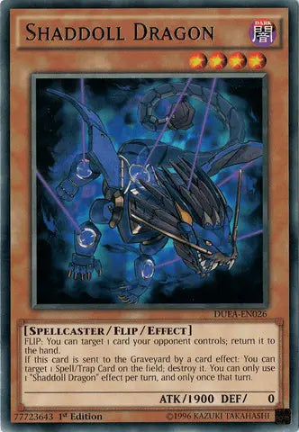 Shaddoll Dragon [DUEA-EN026] Rare - Doe's Cards
