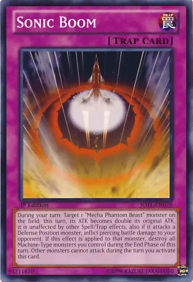 Sonic Boom [JOTL-EN076] Common - Doe's Cards