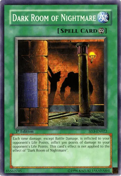 Dark Room of Nightmare [SD3-EN022] Common - Doe's Cards