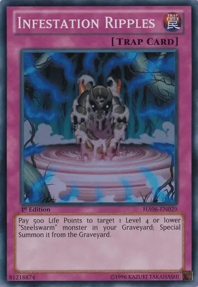 Infestation Ripples [HA06-EN029] Super Rare - Doe's Cards