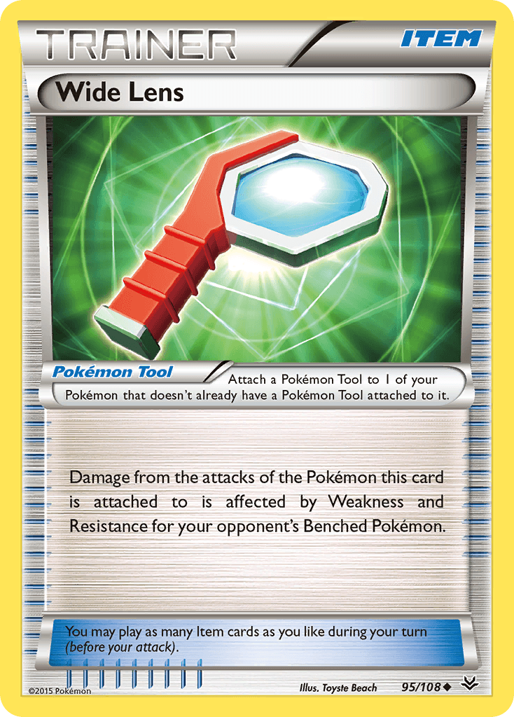 Wide Lens (95/108) [XY: Roaring Skies] - Doe's Cards