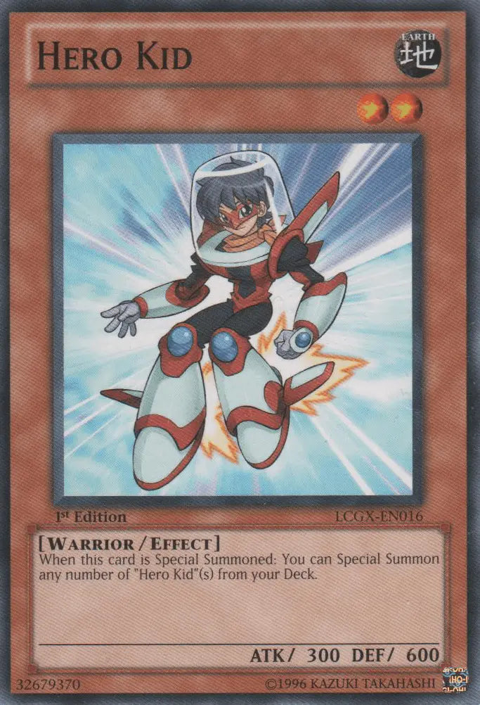 Hero Kid [LCGX-EN016] Common - Doe's Cards