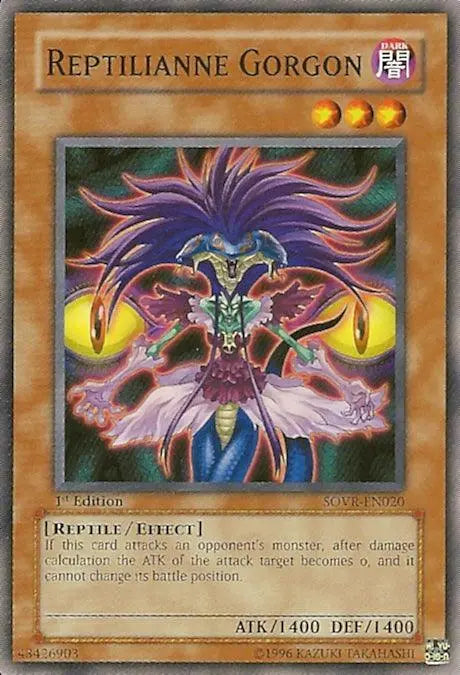 Reptilianne Gorgon [SOVR-EN020] Common - Doe's Cards